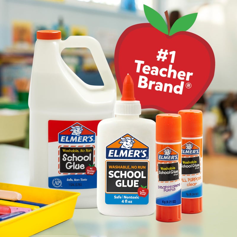 Elmer's Liquid School Glue, Clear, Washable, 32 Ounces - Great for Making Slime - Image 3