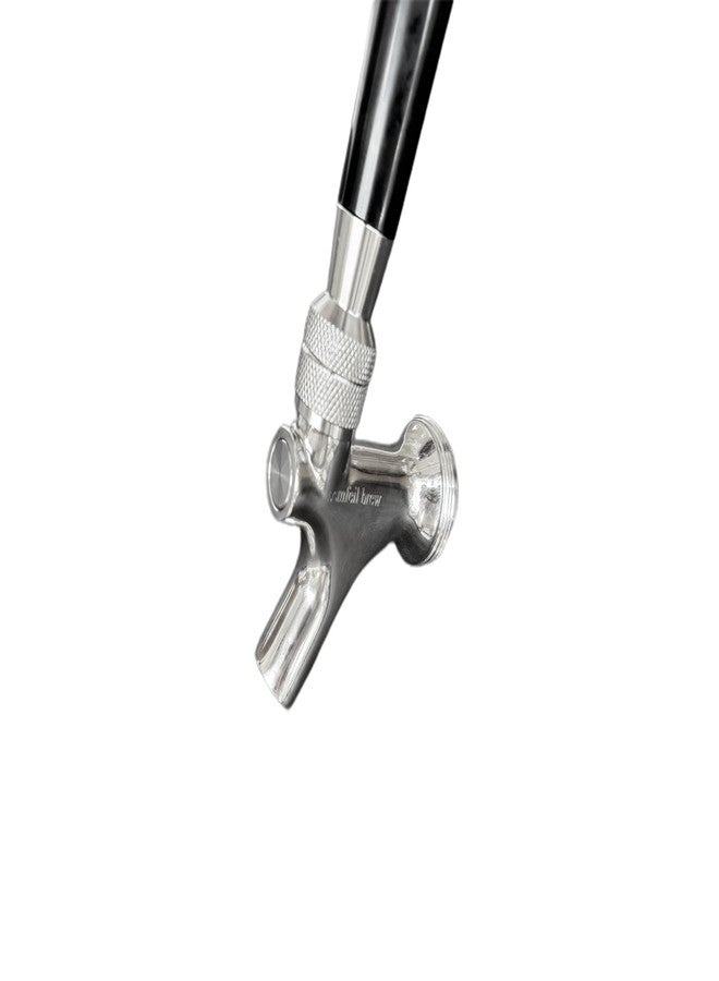 semfeil brew All 304 Stainless Steel Beer Faucet, Draft Beer Tap Kegerator Faucet Beer Keg Tap, Beer Keg Kegerator Nozzl Beer Tap with Well-Pouring, Fits for American Beer Shanks and Kegerator Beer Towers - Image 4