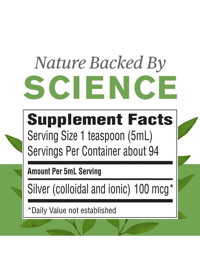 Nature's Sunshine Silver Shield Liquid, 16 Fl Oz | Colloidal Silver Liquid with Aqua Sol Technology Provides Immune Support and Protection - Image 2