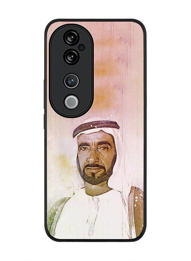 Stylizedd For vivo V40 5G /vivo V40 Pro Case,Slim fit Camera Protection, Shockproof Thin Phone cover - The Wise Sheikh Zayed - Image 1