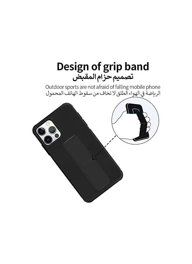 Generic Heavy Duty Shockproof Phone Case with Foldable Kickstand for Hands Free Viewing and Full Protection  - Image 2