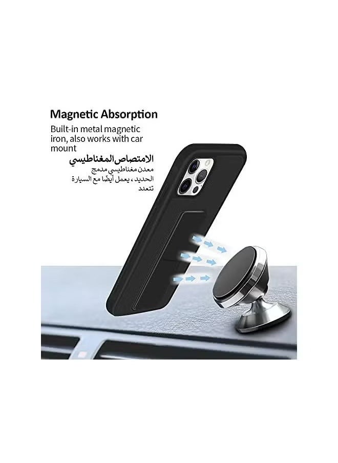 Generic Heavy Duty Shockproof Phone Case with Foldable Kickstand for Hands Free Viewing and Full Protection  - Image 3