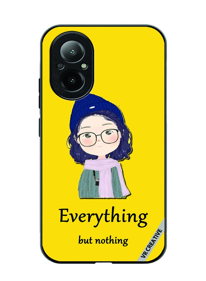 VR CREATIVE Protective Case Cover For Realme C67 4G Everything But Nothing Design Multicolour - Image 1