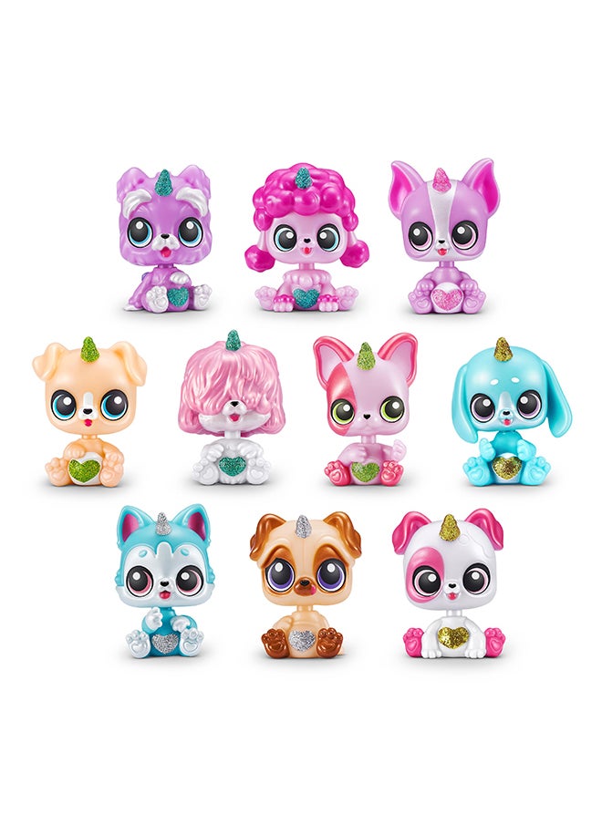 Rainbocorns Rainbocorns Pocket Puppycorn Surprise S1 – Large Bobble Head Toy with Hidden Surprises – Collectible and Fun Plush Soft Toys for Kids & Girls Age 3+  - Image 4