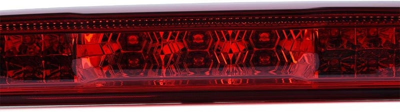 CHEDA Third Brake Lights, Compatible with 2007-2013 Chevy Silverado GMC Sierra 1500 2500 3500, Red Lens Clear Housing 3D LED Bar Tail Cargo Lamp, 531067 - Image 3