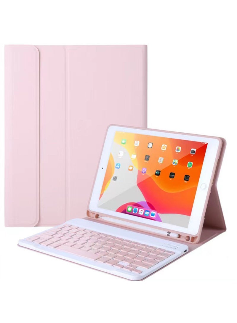 Captaintech iPad Pro 11 Keyboard Case 2022 2021 2020 2018 Slim Shell Lightweight Cover with Magnetically Detachable Wireless Keyboard for iPad Pro 11 Inch 4th 3rd 2nd 1st Gen - Image 1