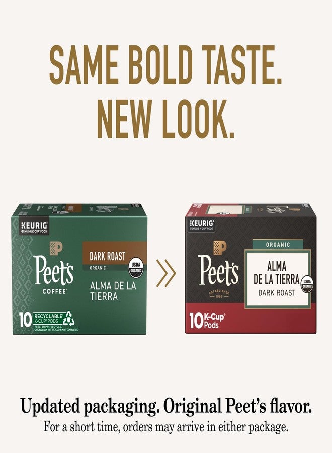 Peet's Coffee, Keurig K-Cup Pods Variety Pack, 100% Arabica Coffee - Luminosa Breakfast Blend, Café Domingo, Organic Alma De La Tierra, House Blend, 40 Count (4 Boxes of 10 Pods) - Image 3
