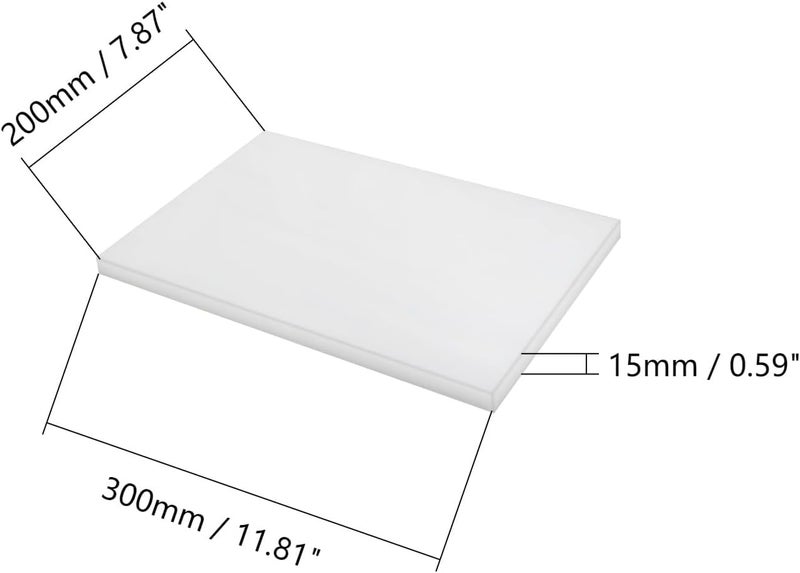 Utoolmart Leather Punch Pad Plastic Mute Punching Hole Mat Stamping Cutting Board for DIY Sewing Craft Tool 300 x 200 x 15mm 1pcs - Image 4