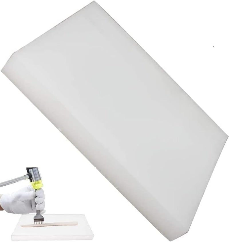 Utoolmart Leather Punch Pad Plastic Mute Punching Hole Mat Stamping Cutting Board for DIY Sewing Craft Tool 300 x 200 x 15mm 1pcs - Image 1