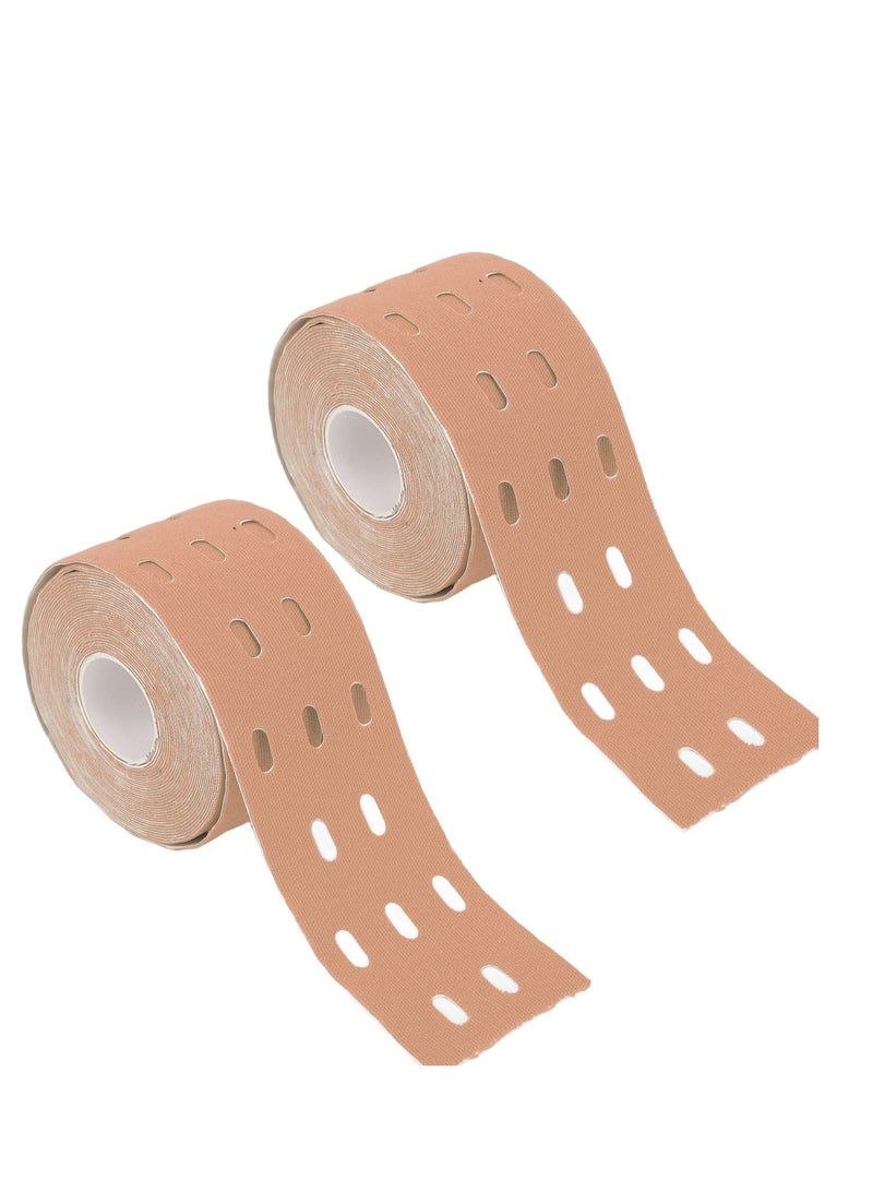 SYOSI ضمادة العضلات، شريط لاصق رياضي مقاوم للماء والعرق متعدد الوظائف وجيد التهوية ولا يترك أثراً للكتف والمعصم والكاحل والتمدد الرياضي، الرياضة، المعصم - Image 1