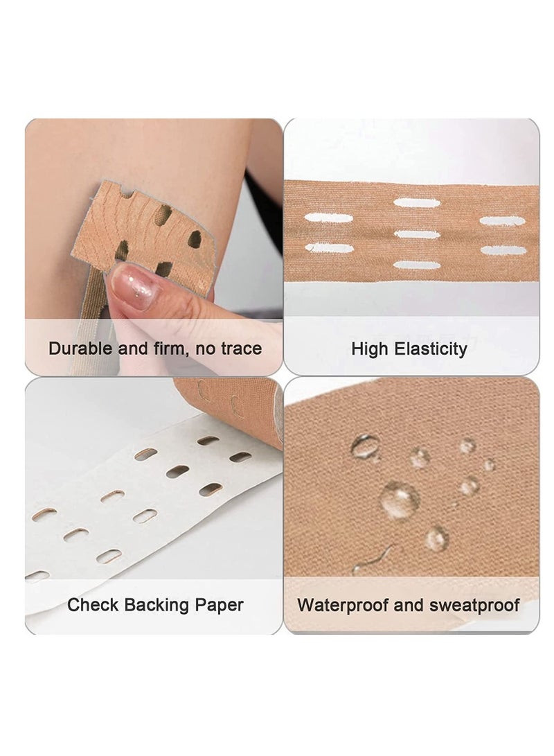 SYOSI ضمادة العضلات، شريط لاصق رياضي مقاوم للماء والعرق متعدد الوظائف وجيد التهوية ولا يترك أثراً للكتف والمعصم والكاحل والتمدد الرياضي، الرياضة، المعصم - Image 2