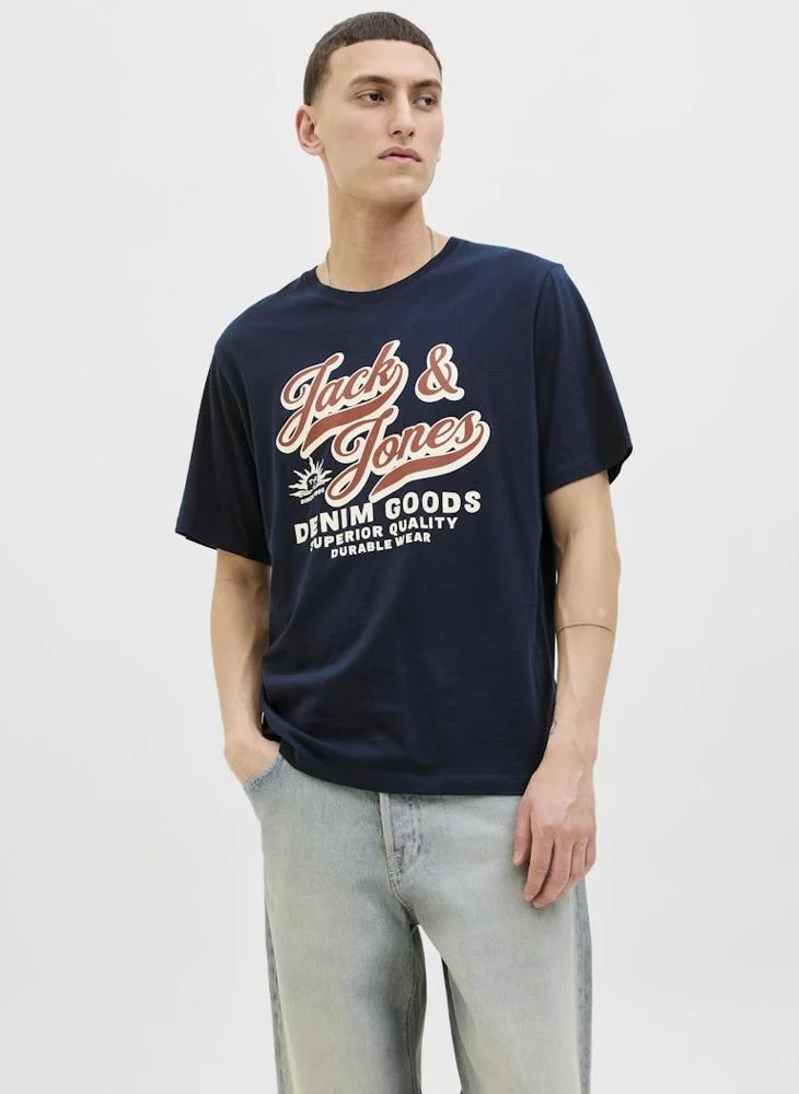 JACK & JONES Jjelogo Short Sleeve T-Shirt