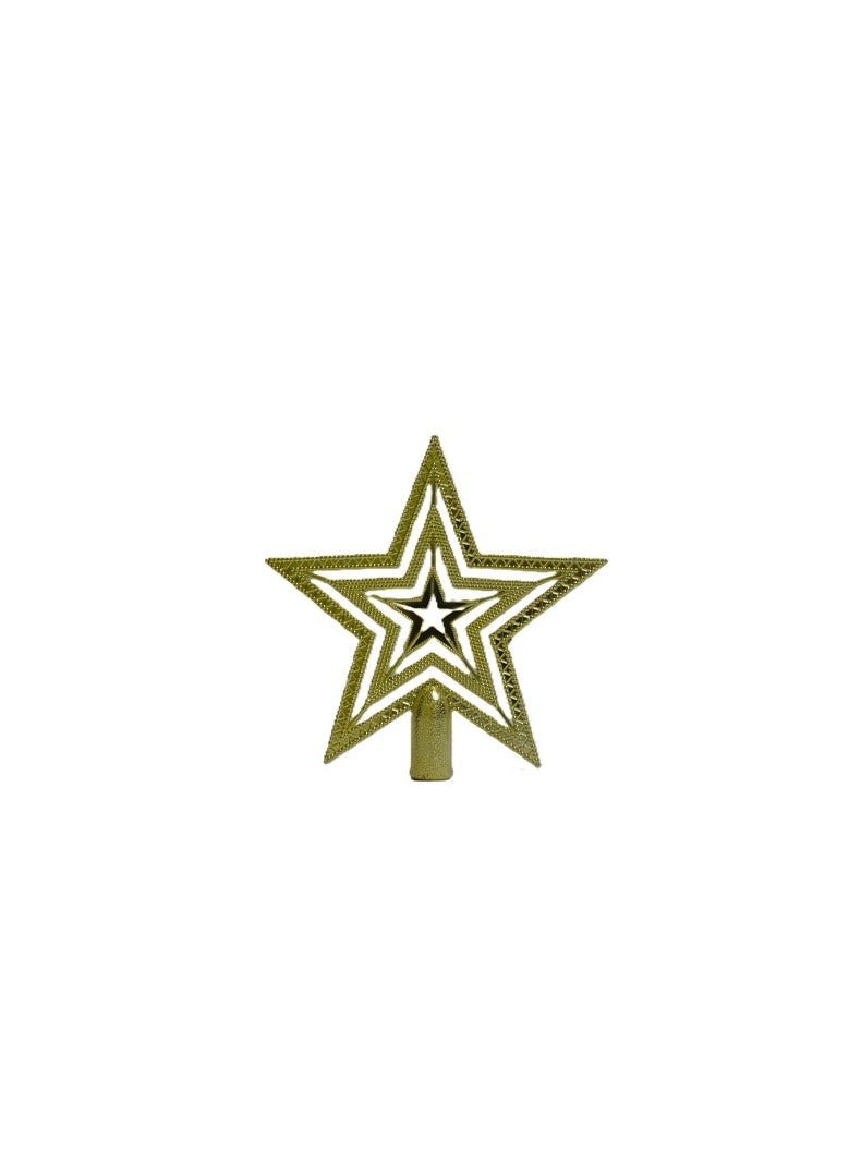 Generic - Golden star for the top of the Christmas tree - Image 1