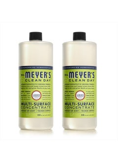 Mrs. Meyer's Clean Day Multi-Surface Cleaner Concentrate, Use to Clean Floors, Tile, Counters, Lemon Verbena, 32 Fl. Oz - Pack of 2  - Image 1