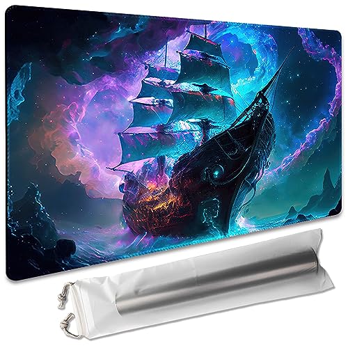 SIXTORE Board Game 14x24in TCG Playmat Compatible for CCG OCG DTCG PTCG MTG Play MatsMouse pad Desk Mats MTG2No Zone - Image 1