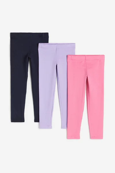 H&M Kids 3 Pack Essential Leggings