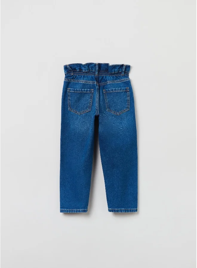 Ovs OVS Five-Pocket Paper Bag Jeans