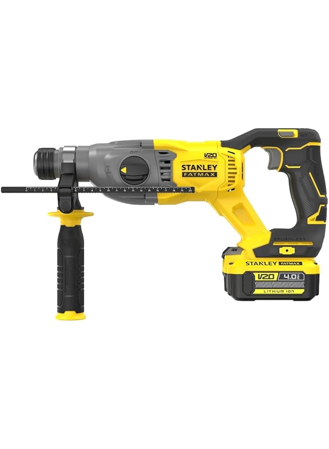 Stanley 500W Fatmax Cordless Drill With Pro Stack Case Yellow And Black Sfmch900M12 Gb - Image 3