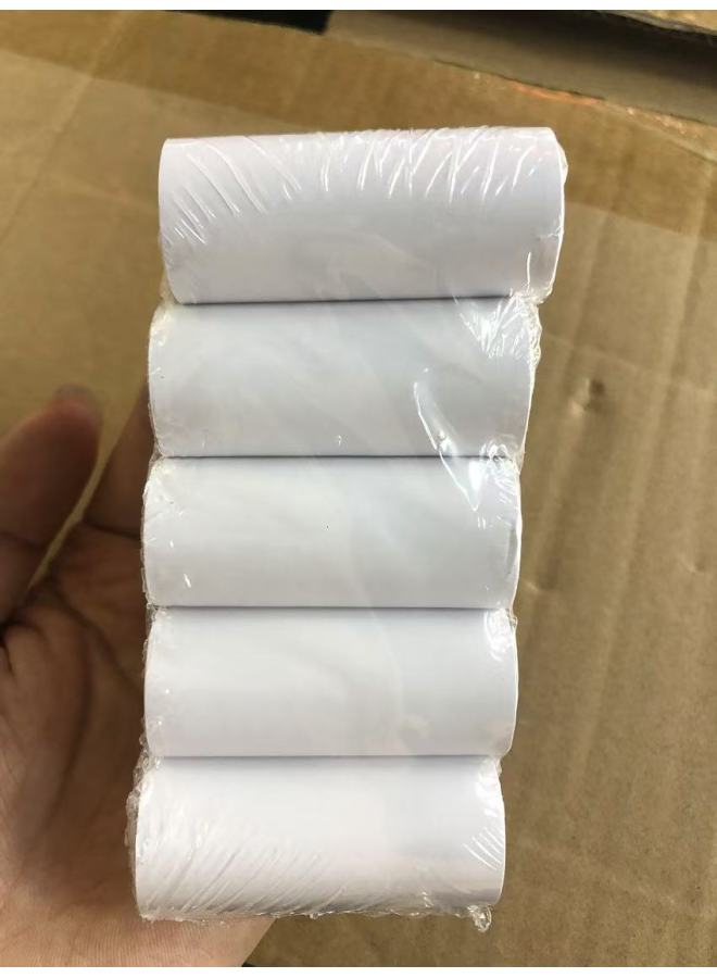 Children's Camera Polonoid Printing Paper Photo Thermal Transfer Paper Camera 57Φ25mm-Color:Printing Paper - Image 1