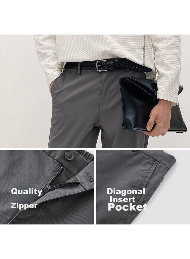 Semir Comfortable Pants | Mall Same Style Men's Casual Spring Elastic Waist Brushed Tapered Pants 101126127114 - Image 2