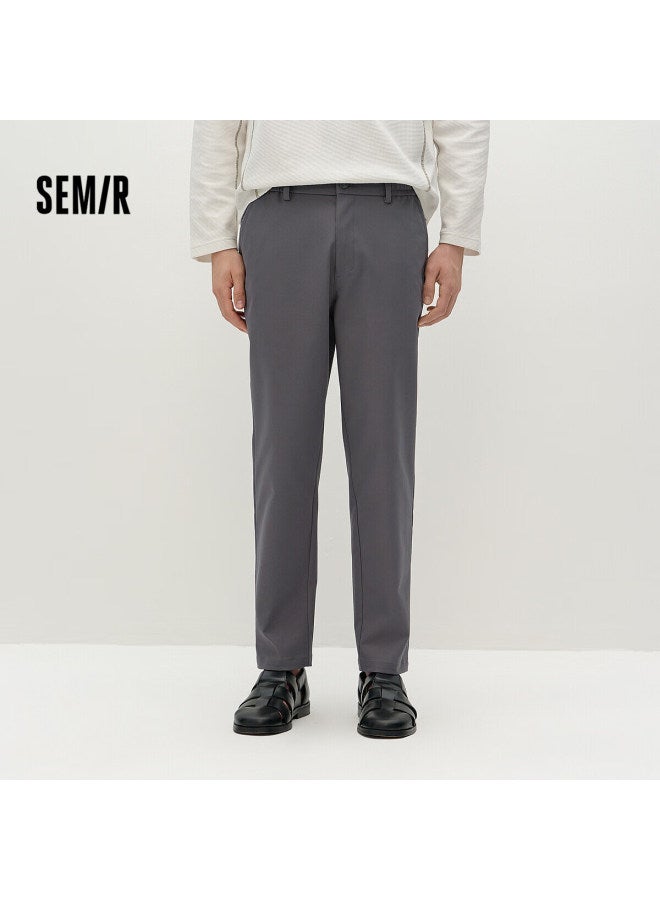 Semir Comfortable Pants | Mall Same Style Men's Casual Spring Elastic Waist Brushed Tapered Pants 101126127114 - Image 1
