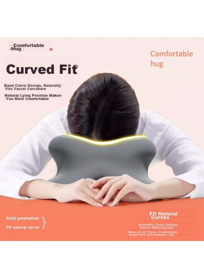 Yuzhaolin Nap Pillow, U-shaped Pillow, Office Nap Pillow, Sleeping Pillow, Elementary School Student Nap Aid, Children's Nap Pillow - Image 2