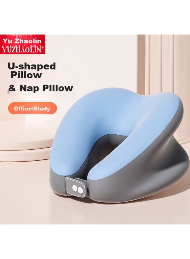 Yuzhaolin Nap Pillow, U-shaped Pillow, Office Nap Pillow, Sleeping Pillow, Elementary School Student Nap Aid, Children's Nap Pillow - Image 1