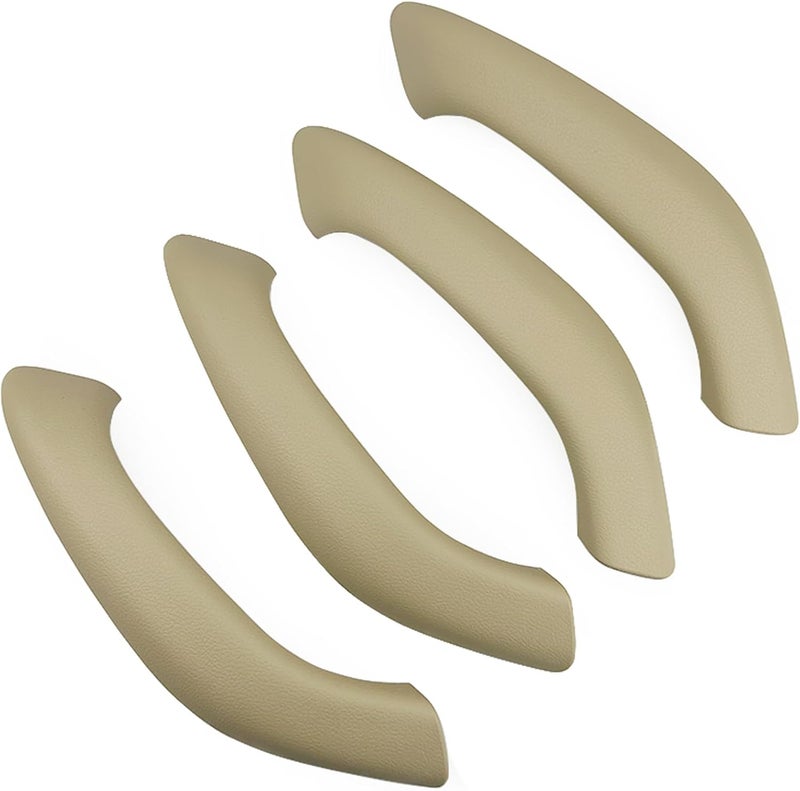 CHUANGHUI Car Door Handle for BMW X2 F39 X1 E84 F48 2010-2022 Interior Door Handles Replace Cover Car Door Pull Accessories (Beige) Closed & open space compatible - Image 3