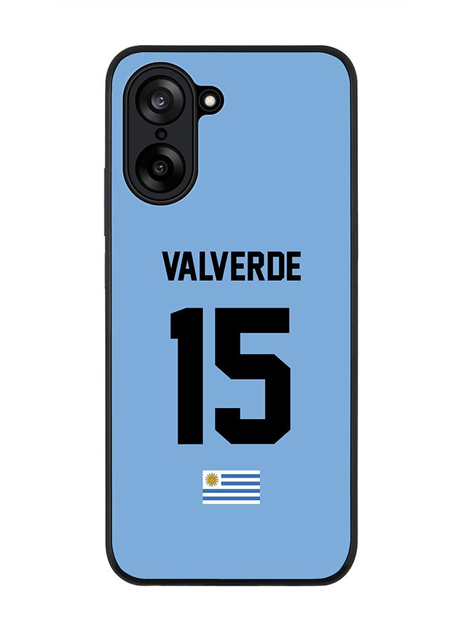 Stylizedd For OnePlus Nord CE5 / Ace 5 Racing Case,Slim fit Camera Protection, Shockproof Thin Phone cover  - Football - Uruguay ,  Valverde