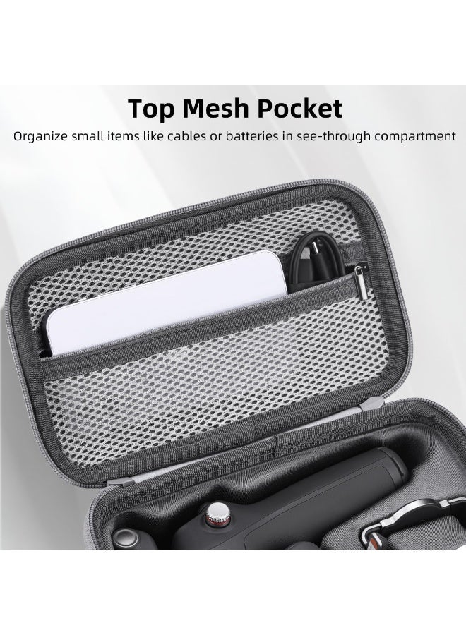 Case For Osmo Mobile 7P PU Leather Portable Storage Travel Carrying Bag for DJI OM 7/7P Gimbal Stabilizer Accessories - Image 5