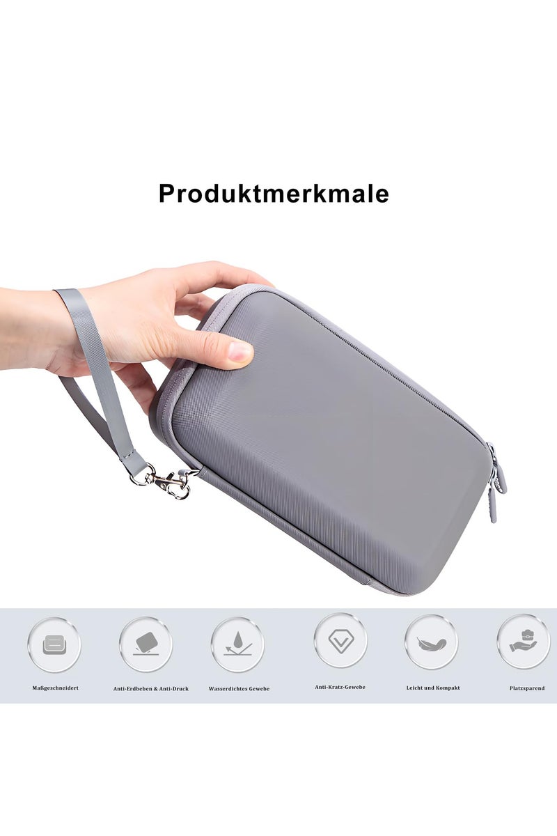 Case For Osmo Mobile 7P PU Leather Portable Storage Travel Carrying Bag for DJI OM 7/7P Gimbal Stabilizer Accessories - Image 4