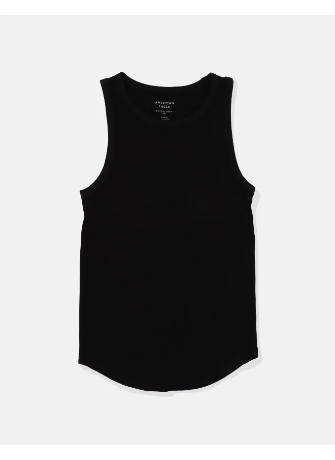 امريكان ايجل Crew Neck Cropped Top