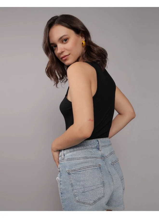امريكان ايجل Crew Neck Cropped Top