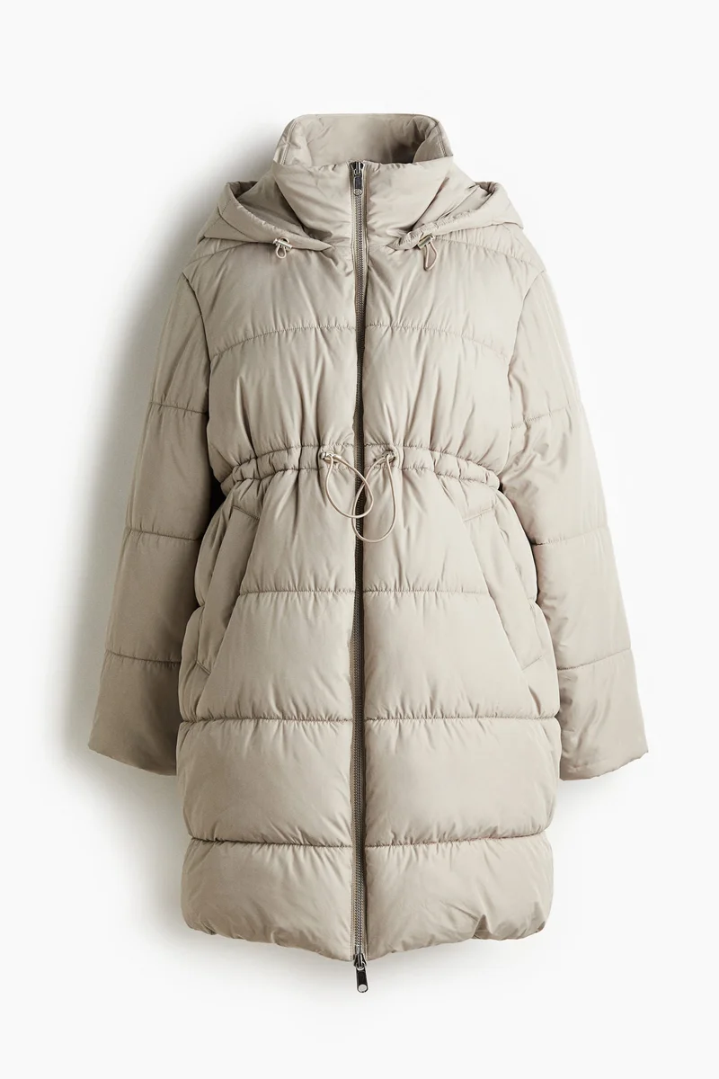 H&M MAMA Before &amp; After Babywearing puffer coat