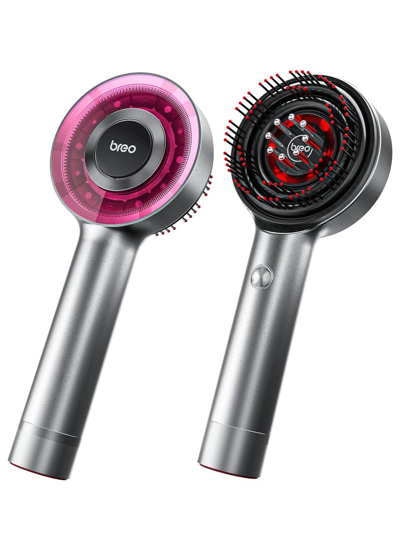 Breo Breo Scalp3 Scalp Massaging Brush, Shiatsu Hair Scalp Massager with IPX7 Waterproof, Cordless & Portable, Electric for Scalp & Hair, Head, Home Relaxation  - Image 1