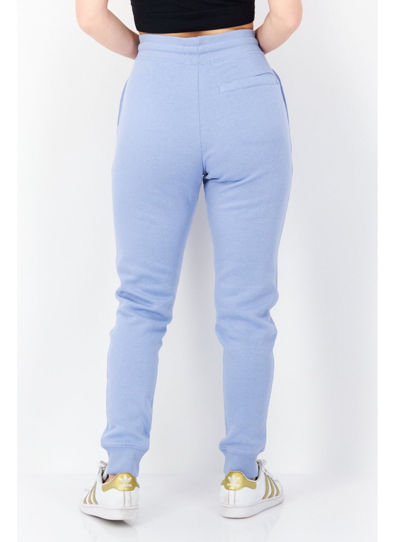 French Connection Women Regular Fit Plain Jogger Pants, Sage Blue  - Image 5