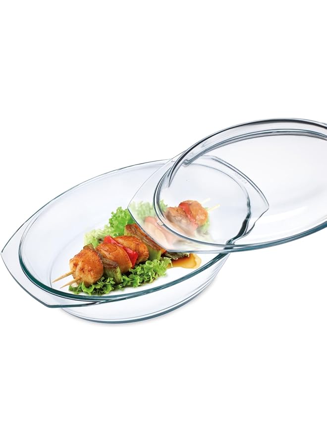 SIMAX Oval Casserole With Lid,Clear - Image 3