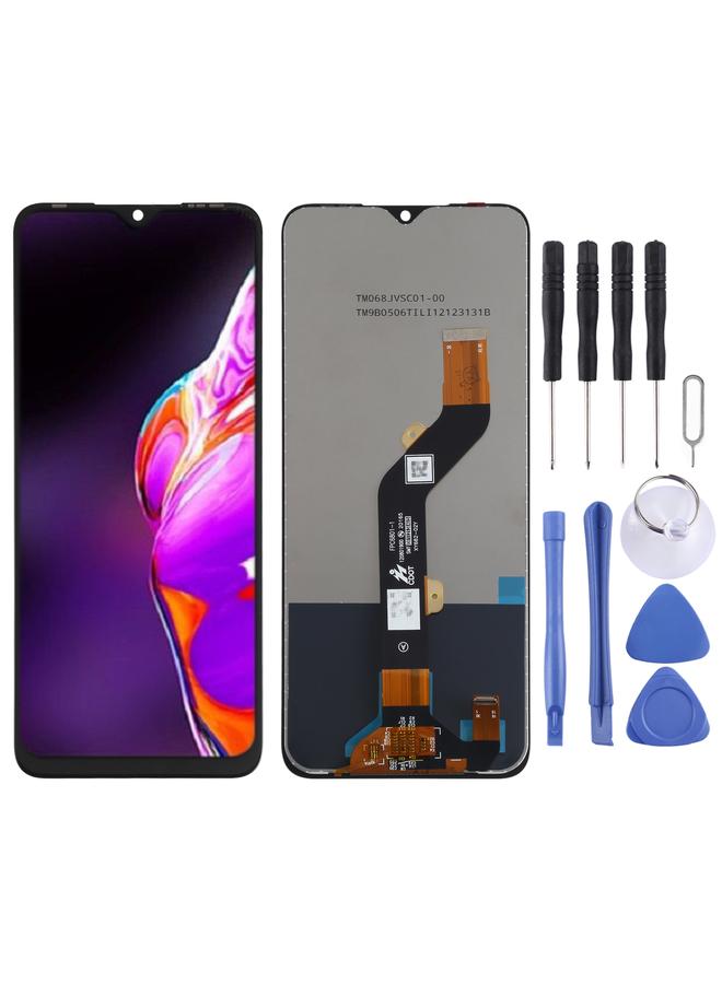 إيروريكس شاشة LCD بديلة ومحول رقمي تجميع كامل لهاتف Infinix Hot 10s / Hot 10s NFC - Image 1
