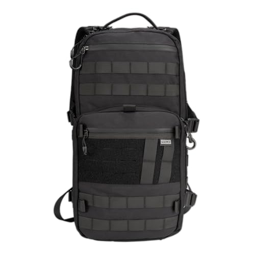 TACTICAL_GEEK ModCase B2 Ultimate EDC Tactical Backpack14L HighCapacity AntiShock Laptop Compartment Waterproof Molle System for Hiking Camping Commuting Backpacking Daypack Rucksack Black - Image 1