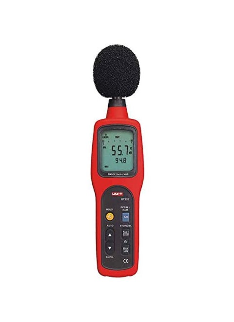 Ut352 Digital Sound Level Meter With Data Storage 30-130 Db