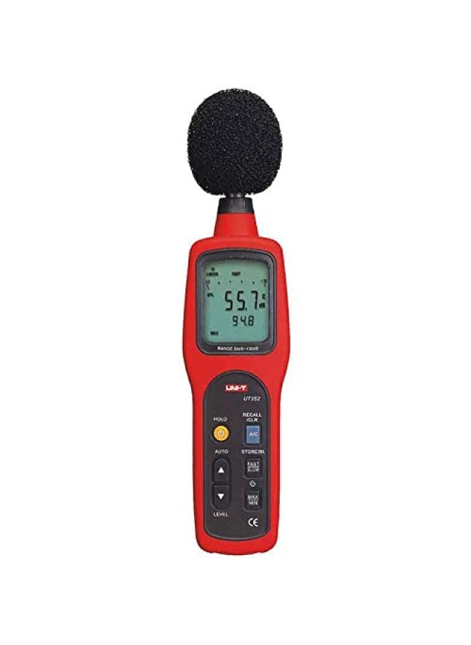UNI-T Ut352 Digital Sound Level Meter With Data Storage 30-130 Db  - Image 1