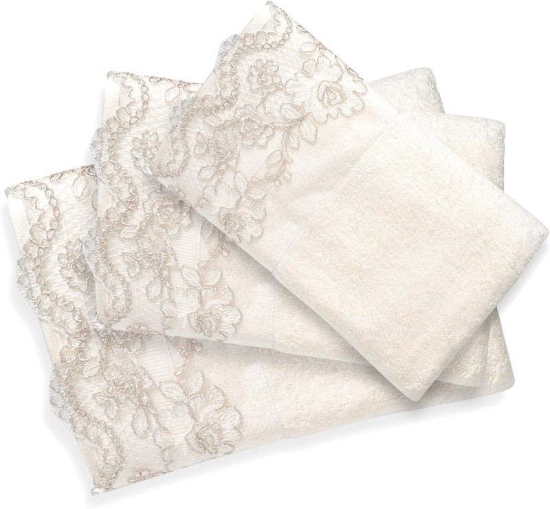 Popular Bath Rose Vine 3PC Towel Set - Image 1