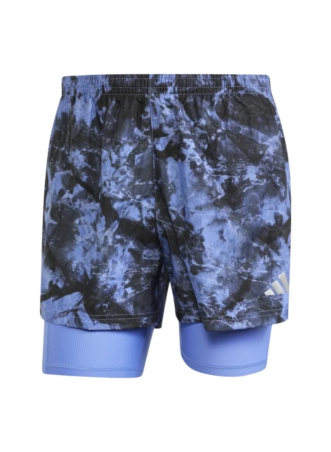 adidas Adidas Otr Sd 2In1 M M Blue Running Shorts For Men