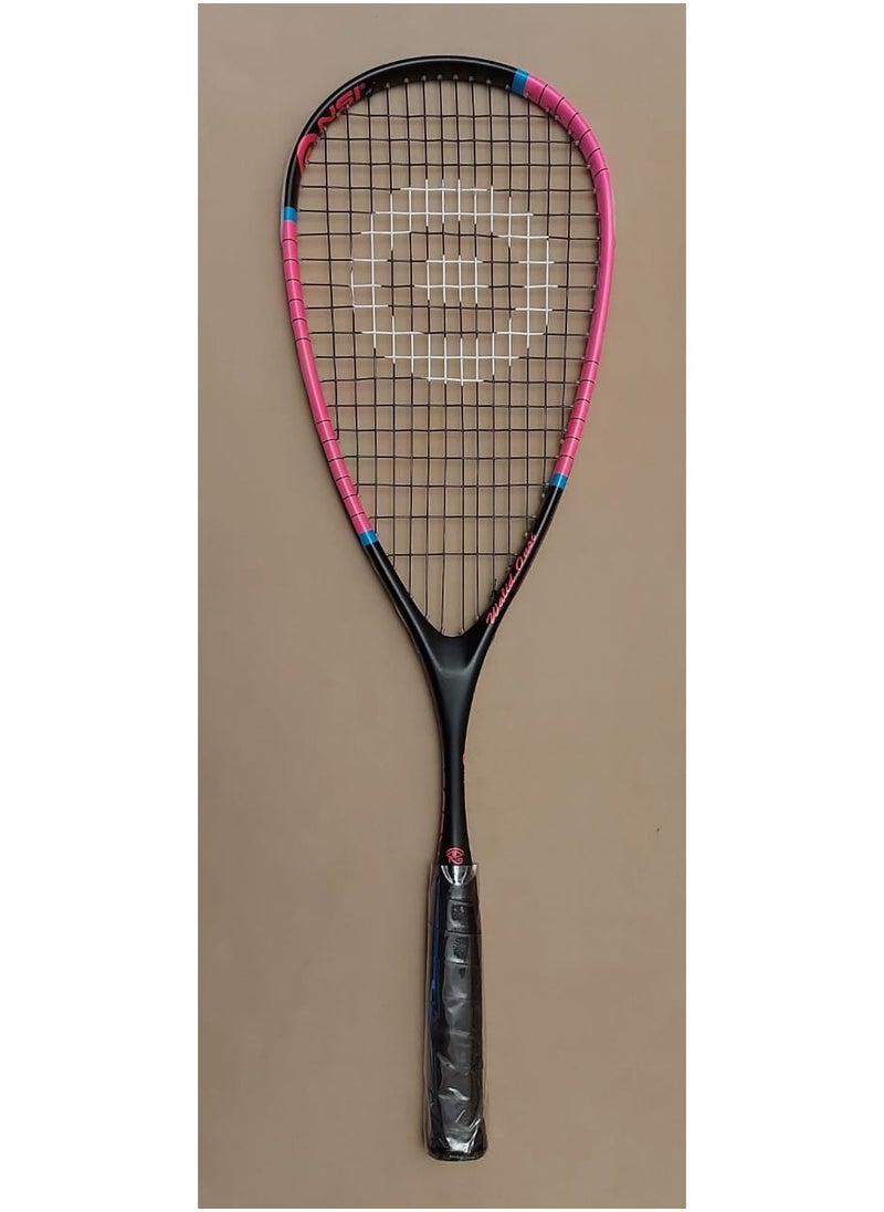 Onsi Pro - Squash Racket, Lightweight Graphite Frame 125g Red 55 - Image 1