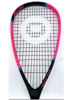 Onsi Pro Squash Racket, Lightweight Graphite Frame 125g Red 55  - Image 2