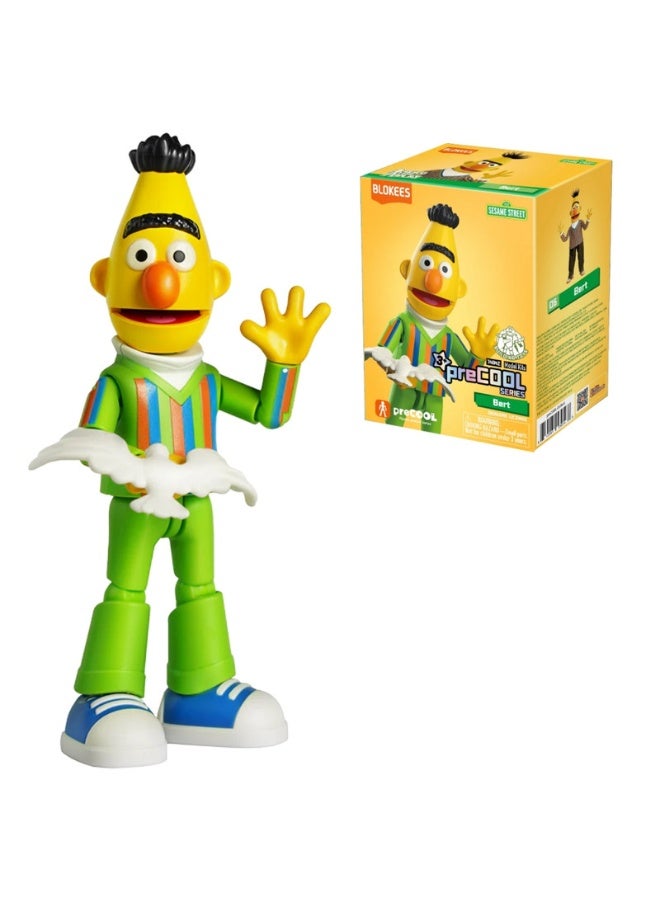 BLOKEES PreCool Bert Model Kit | Buildable Sesame Street Action Figure with Bird Accessory | Collectible Construction Toy for Kids Ages 3+ | Educational STEM Playset - Image 1