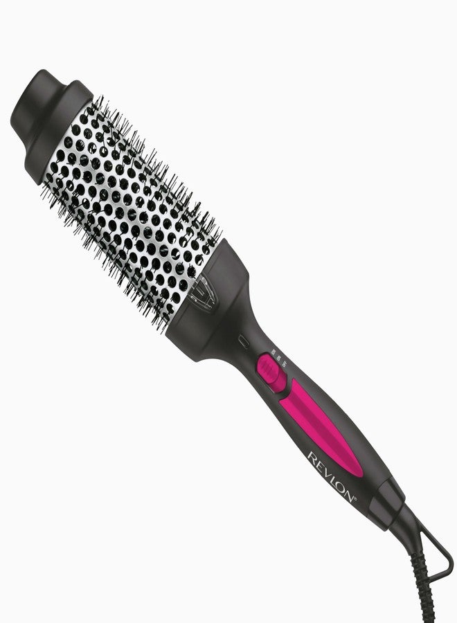 REVLON Perfect Match Hot Styler - Heated Brush to Style and Extend Blowouts, Hot Brush for Curls, Body, and Volume, Reduces Frizz and Boosts Shine - Image 1