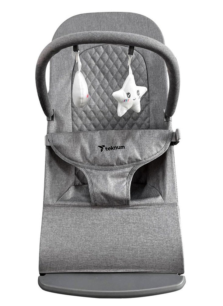 3-Stage Baby Bouncer Recliner Seat - Grey - pzsku/ZD2C84E79D95794095606Z/45/_/1723200406/398365f4-9f53-4da8-8d43-920127dfb27a