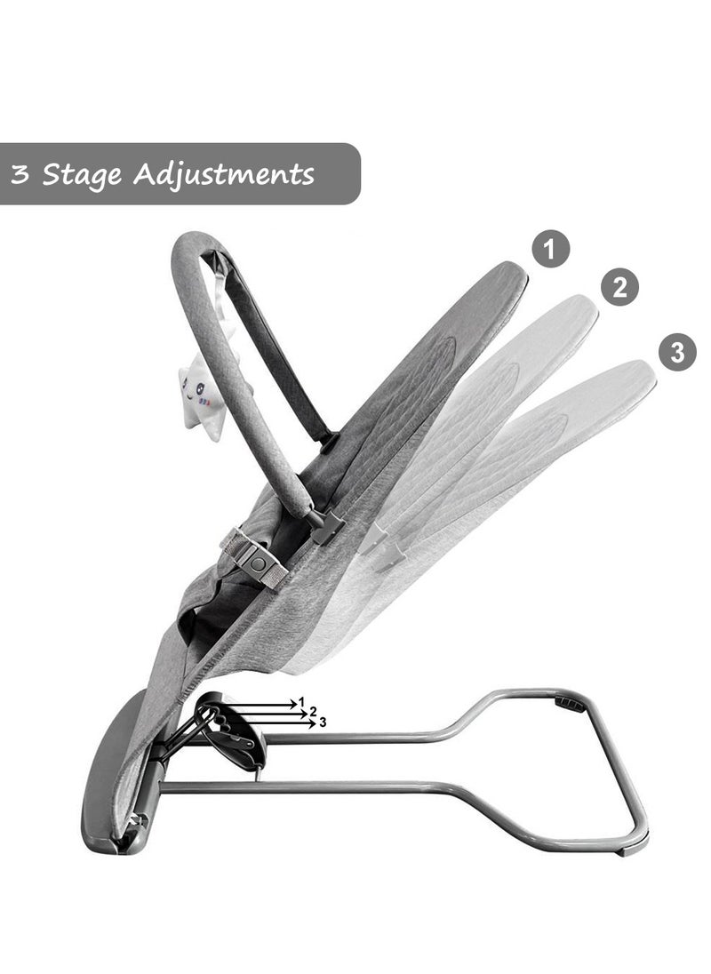 3-Stage Baby Bouncer Recliner Seat - Grey - pzsku/ZD2C84E79D95794095606Z/45/_/1723200406/7f9f41d3-2d7a-4e8f-9454-ae52d8edb672