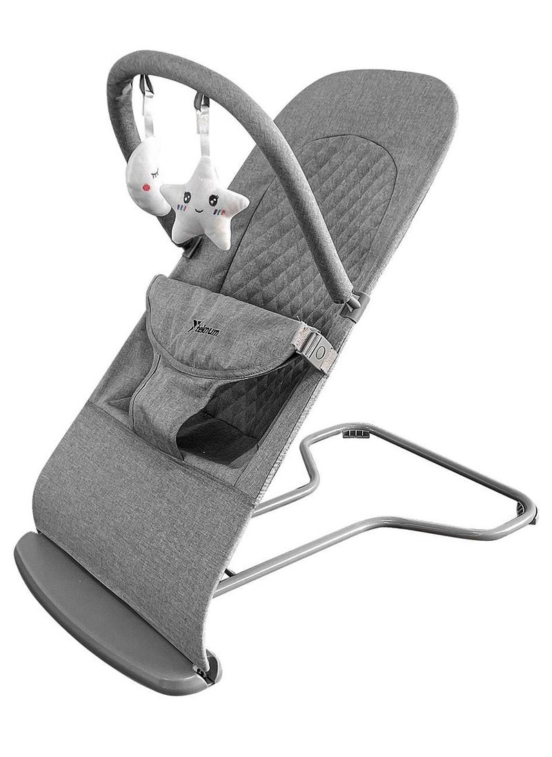 3-Stage Baby Bouncer Recliner Seat - Grey - pzsku/ZD2C84E79D95794095606Z/45/_/1723200407/97ce6fd1-a2e7-4e5c-a5b0-12c2468b07fe